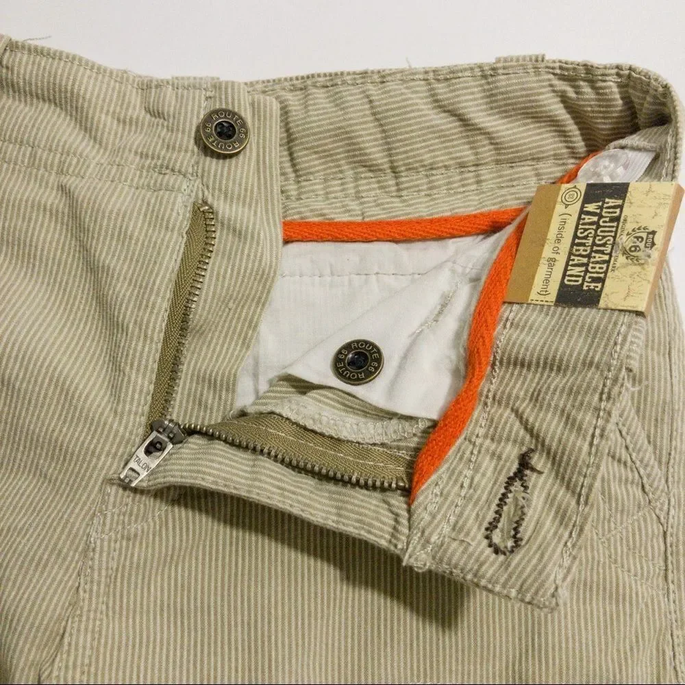 NWT Route 66 Boy’s Cargo Shorts Sz 6